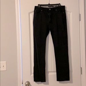 Men’s Slim Black Stretch Jeans Size 34x32